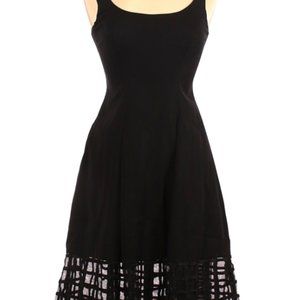 Aidan Mattox Black Cocktail Dress, Size 0
